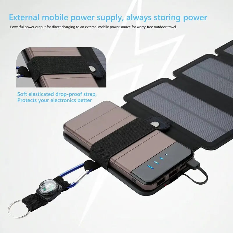 Solar Fast Charging Power Bank